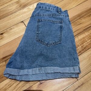 Women Shein Blue Jean Shorts- Size Medium